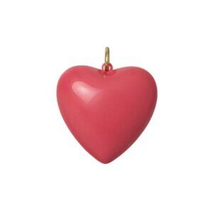 Roxanne Assoulin The Big Puffy Heart Charms Rose Pink